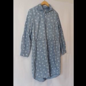 OLD NAVY Denim Tie Dress S